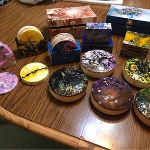 Jewelry Boxes and coasters